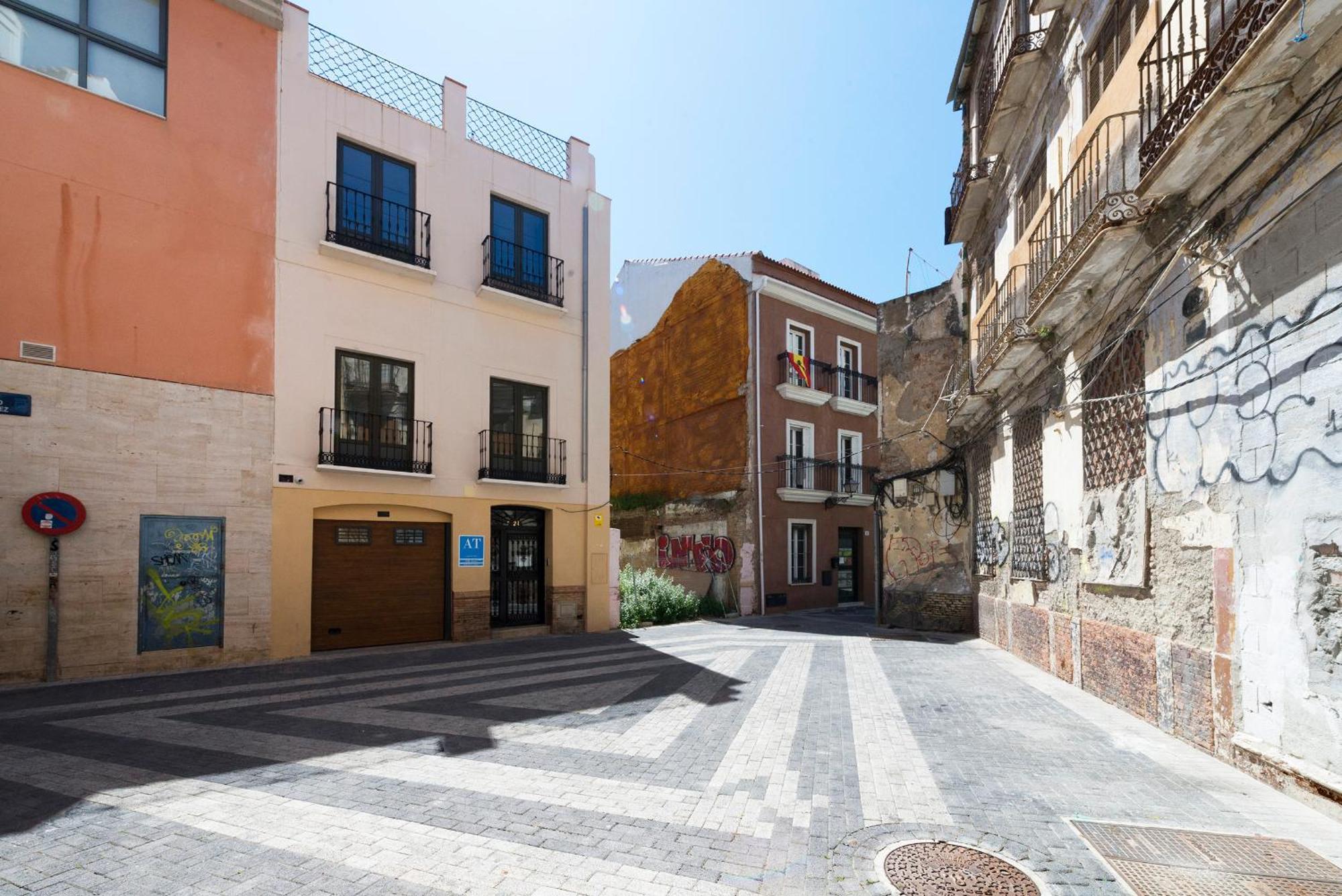Duplex En Centro De Malaga, Calle Nuno Gomez Málaga Exterior foto